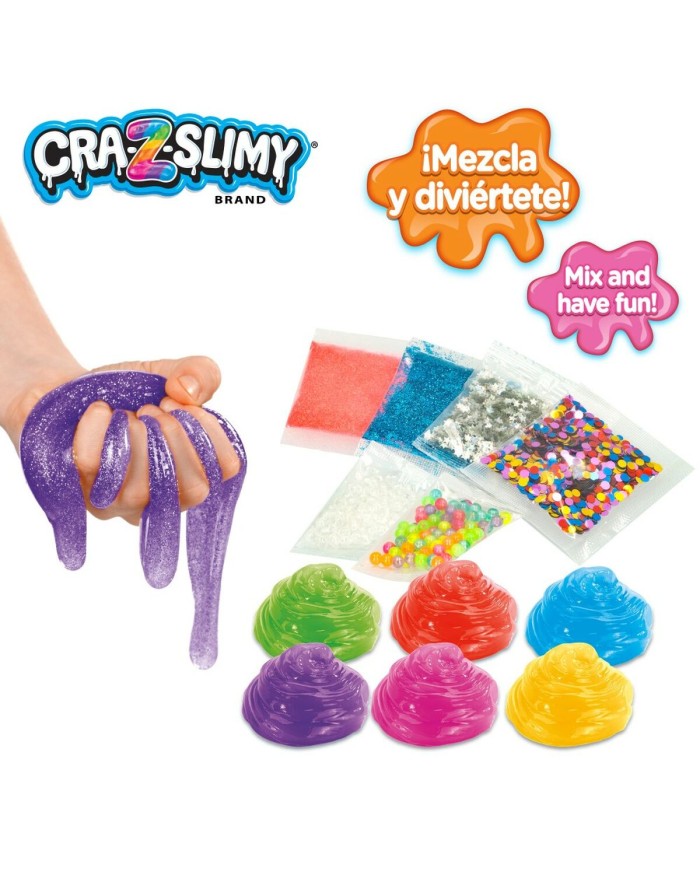 Set di Plastilina Cra-Z-Art Bold&Brights (6 Unità) Slime Set di Plastilina Cra-Z-Art Bold&Brights (6 Unità) Slime