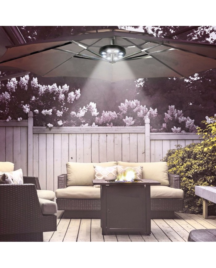 Lampada LED per Ombrellone Aktive 6 Unità Lampada LED per Ombrellone Aktive 6 Unità