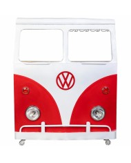 Barra portabottiglie Alexandra House Living Drive Bianco Rosso 40 x 135 x 178 cm Barra portabottiglie Alexandra House Living Drive Bianco Rosso 40 x 135 x 178 cm