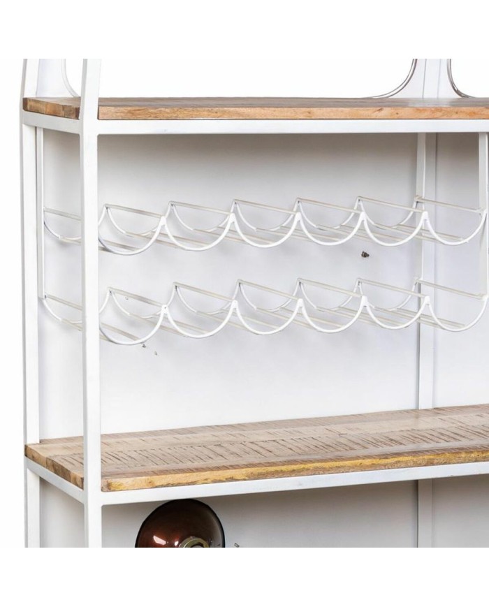 Barra portabottiglie Alexandra House Living Drive Azzurro Bianco 40 x 135 x 178 cm Barra portabottiglie Alexandra House Living Drive Azzurro Bianco 40 x 135 x 178 cm