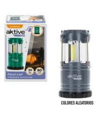 Torcia a LED Aktive Plastica (12 Unità) 80 Lm Torcia a LED Aktive Plastica (12 Unità) 80 Lm