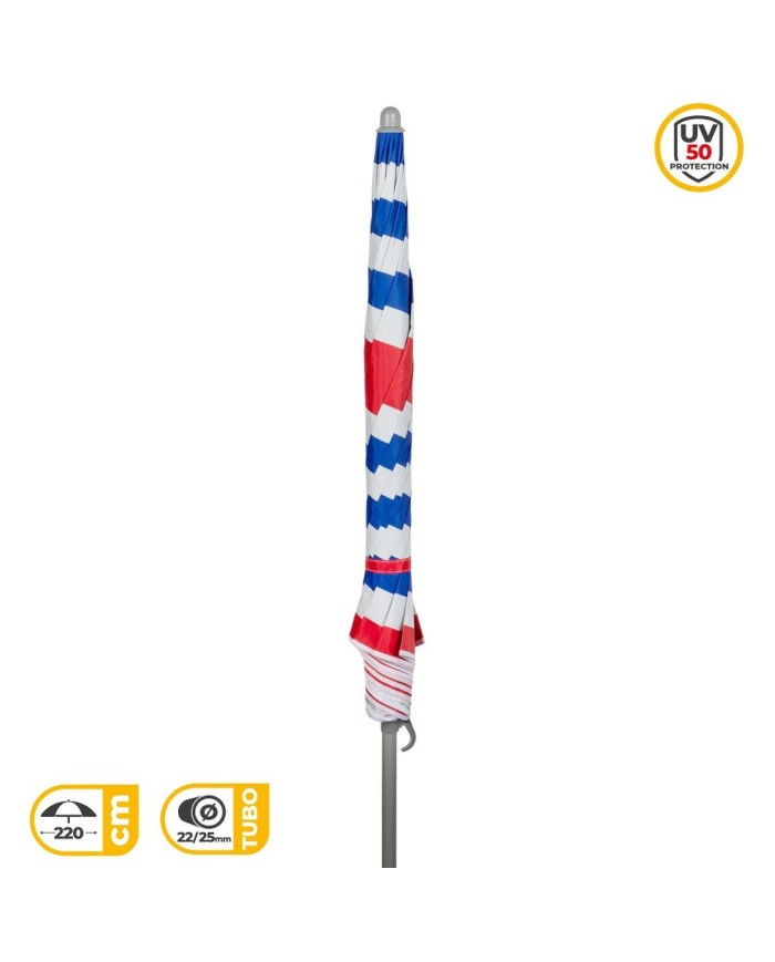 Ombrellone Aktive 220 x 207 x 220 cm (6 Unità) Ombrellone Aktive 220 x 207 x 220 cm (6 Unità)