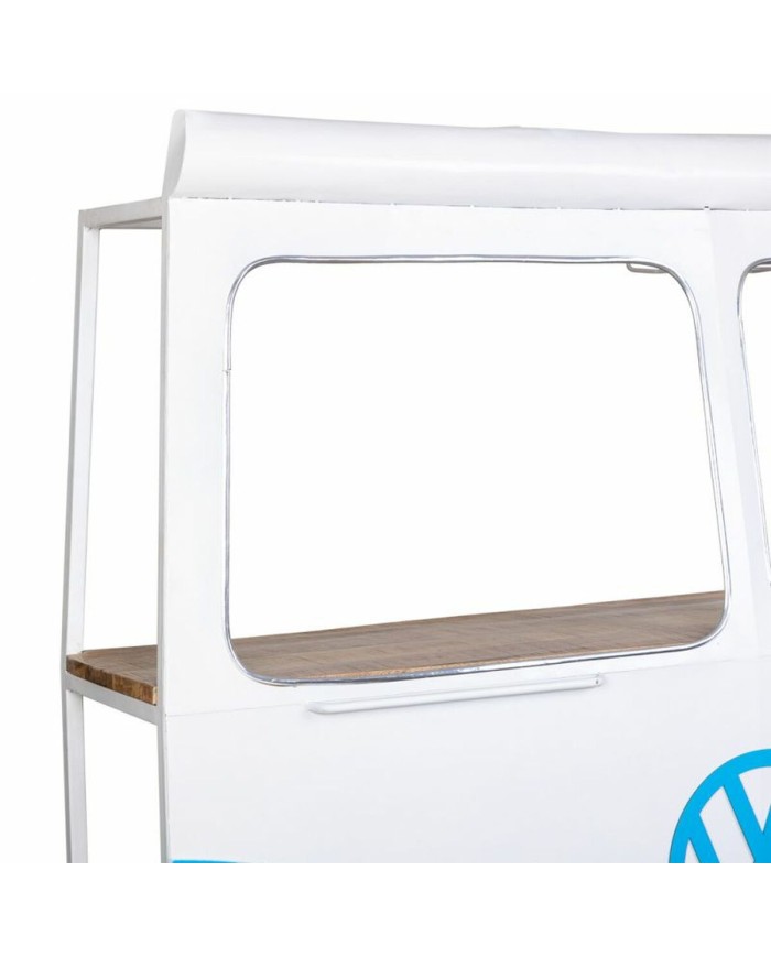 Barra portabottiglie Alexandra House Living Drive Azzurro Bianco 40 x 135 x 178 cm Barra portabottiglie Alexandra House Living Drive Azzurro Bianco 40 x 135 x 178 cm