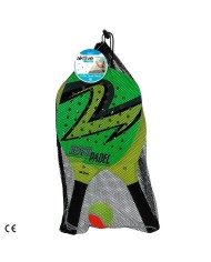 Palette da Spiaggia con Palla Aktive Legno 21 x 44 x 1 cm (12 Unità) Palette da Spiaggia con Palla Aktive Legno 21 x 44 x 1 cm (12 Unità)