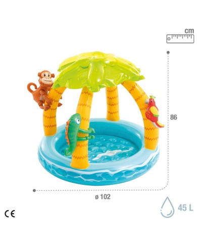 Piscina per bambini Intex 102 x 89 x 102 cm