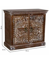 Ingresso Alexandra House Living Marrone 40 x 90 x 80 cm