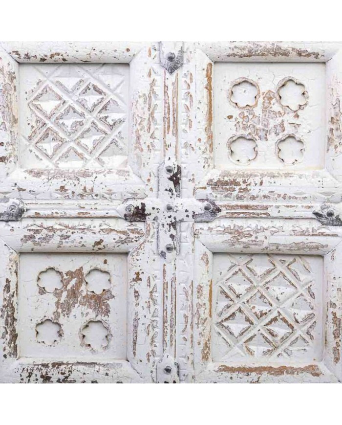 Comodino Alexandra House Living Bianco Marrone 40 x 53 x 73 cm Comodino Alexandra House Living Bianco Marrone 40 x 53 x 73 cm