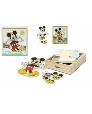 Puzzle di Legno per Bambini Disney Legno (19 pcs) Puzzle di Legno per Bambini Disney Legno (19 pcs)