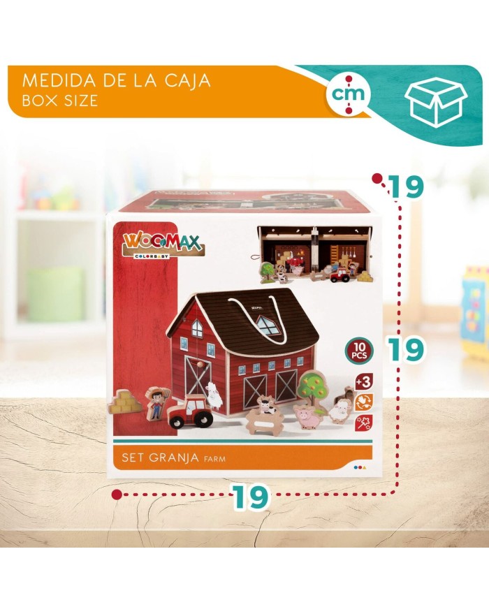 Fattoria con gli Animali Woomax (10 pcs)