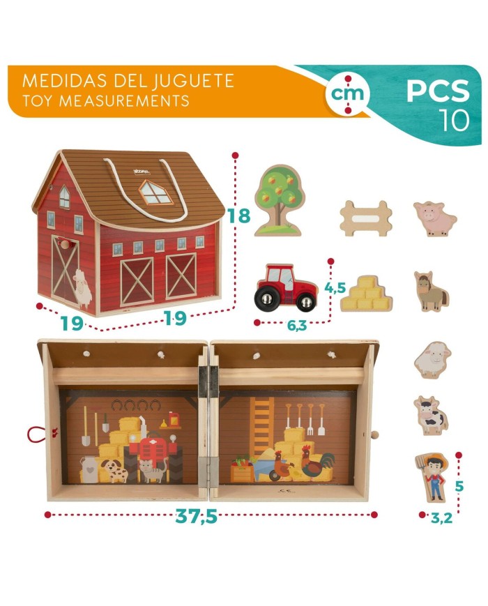 Fattoria con gli Animali Woomax (10 pcs)