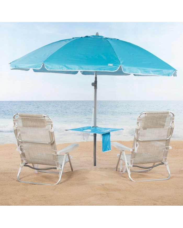 Ombrellone Aktive Acciaio Tessuto Oxford 210 x 205 x 210 cm