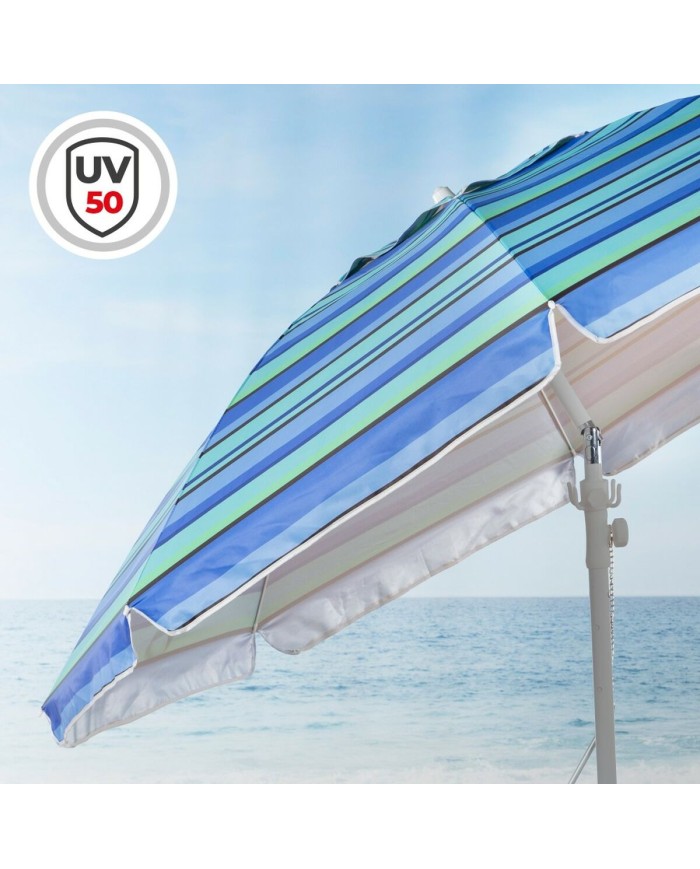 Ombrellone Aktive Acciaio Tessuto Oxford 210 x 205 x 210 cm