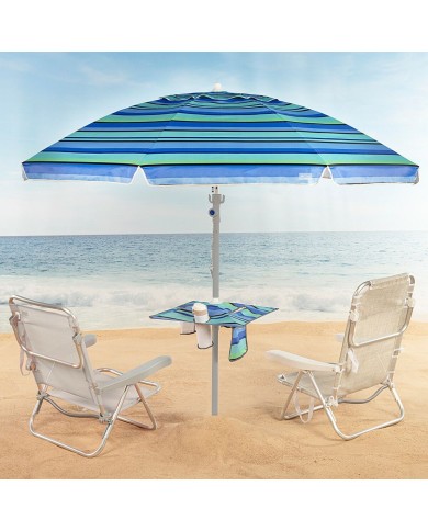 Ombrellone Aktive Acciaio Tessuto Oxford 210 x 205 x 210 cm