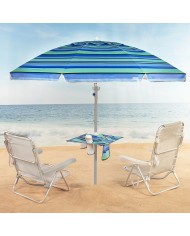 Ombrellone Aktive Acciaio Tessuto Oxford 210 x 205 x 210 cm