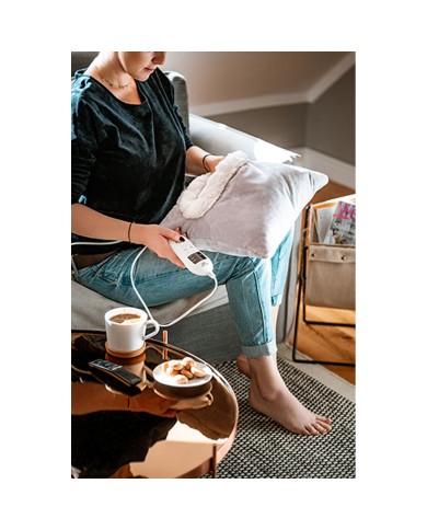 Coperta Elettrica Adler AD 7412 Grigio 38 x 14 x 38 cm