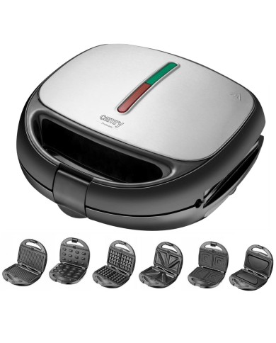 Piastra Grill Elettrica Adler CR 3057 Nero Argentato 1200 W Piastra Grill Elettrica Adler CR 3057 Nero Argentato 1200 W