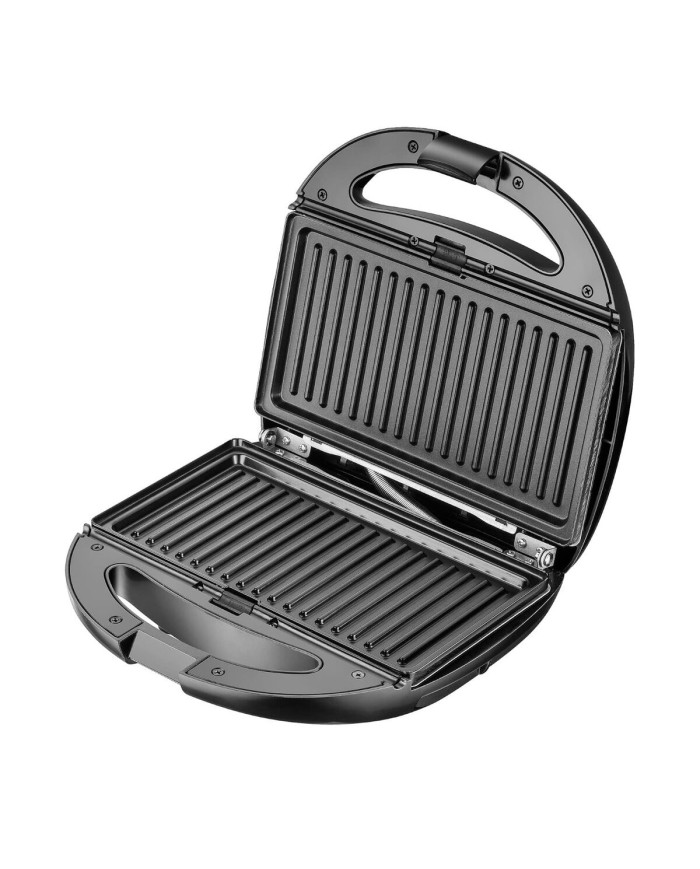 Piastra Grill Elettrica Adler CR 3057 Nero Argentato 1200 W Piastra Grill Elettrica Adler CR 3057 Nero Argentato 1200 W