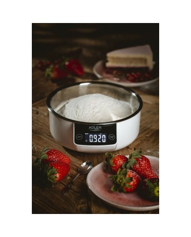 bilancia da cucina Adler 3166 Bianco 900 ml 5 kg bilancia da cucina Adler 3166 Bianco 900 ml 5 kg