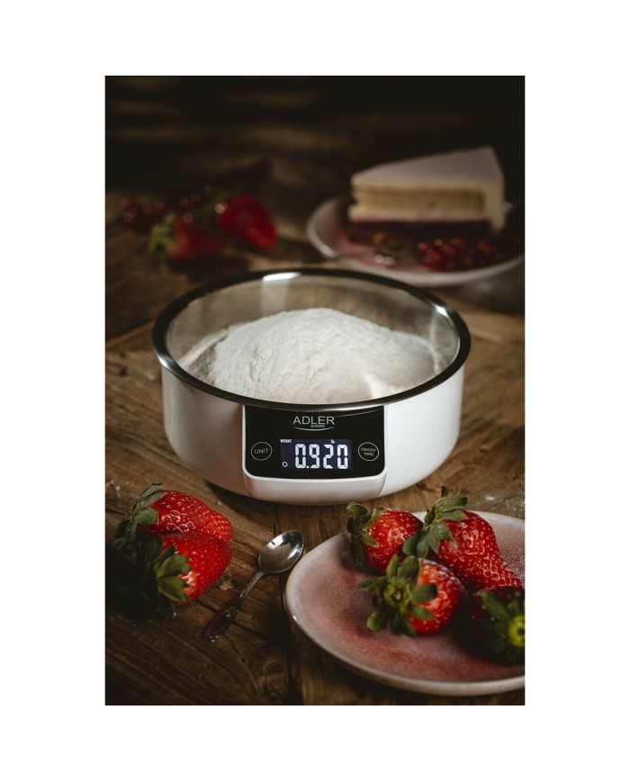 bilancia da cucina Adler 3166 Bianco 900 ml 5 kg