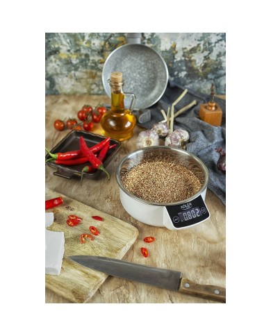 bilancia da cucina Adler 3166 Bianco 900 ml 5 kg bilancia da cucina Adler 3166 Bianco 900 ml 5 kg