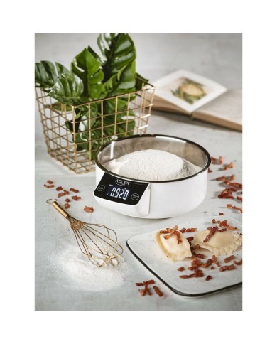 bilancia da cucina Adler 3166 Bianco 900 ml 5 kg bilancia da cucina Adler 3166 Bianco 900 ml 5 kg