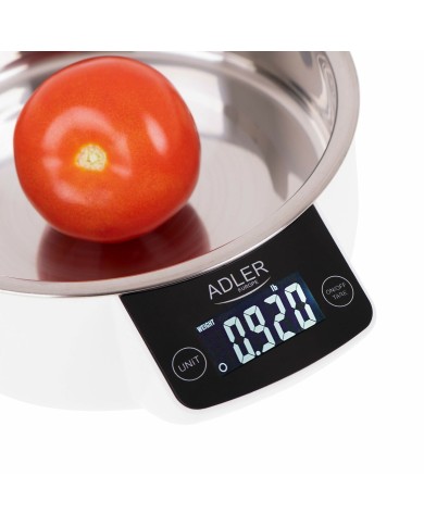 bilancia da cucina Adler 3166 Bianco 900 ml 5 kg bilancia da cucina Adler 3166 Bianco 900 ml 5 kg