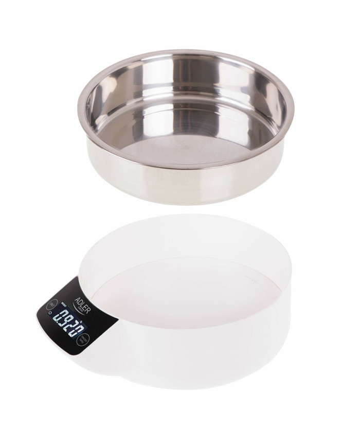 bilancia da cucina Adler 3166 Bianco 900 ml 5 kg