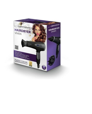 Phon Esperanza EBH005K Nero 2200 W Phon Esperanza EBH005K Nero 2200 W