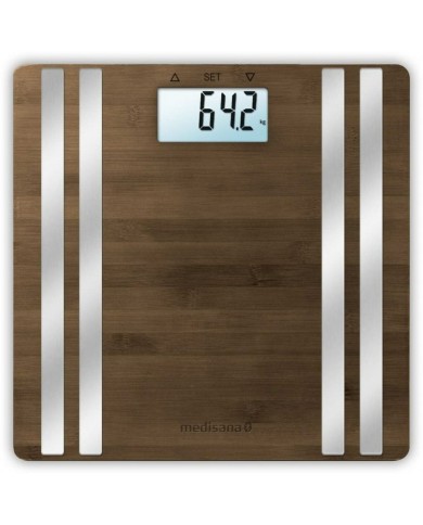 Bilancia Digitale da Bagno Medisana BS 552 Bamboo 180 kg (1 Pezzi) Bilancia Digitale da Bagno Medisana BS 552 Bamboo 180 kg (1 Pezzi)