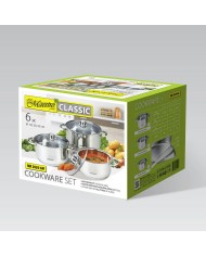 Casseruole Feel Maestro MR-2020-6M Argentato