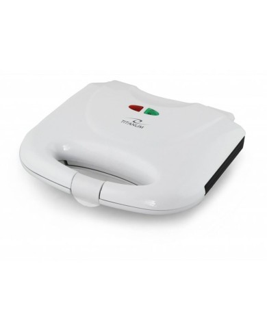 Piastra Grill Elettrica Titanum TKT001W Bianco 700 W Piastra Grill Elettrica Titanum TKT001W Bianco 700 W