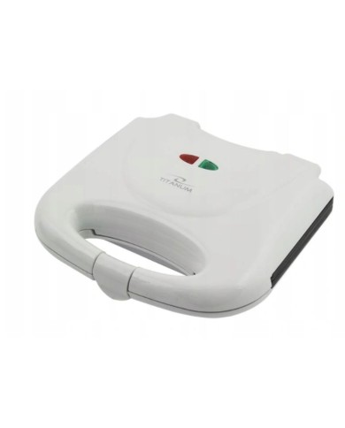Piastra Grill Elettrica Titanum TKT001W Bianco 700 W Piastra Grill Elettrica Titanum TKT001W Bianco 700 W