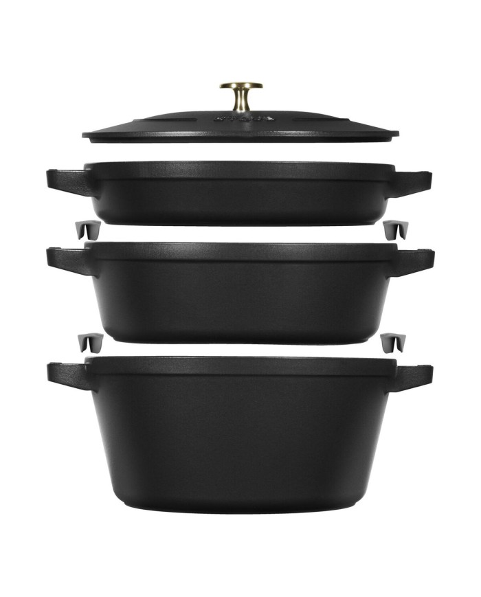 Pentola Zwilling La Cocotte Nero Ferro Fuso 1 Pezzi Ø 24 cm 1 kg 4,2 L (1 Unità)