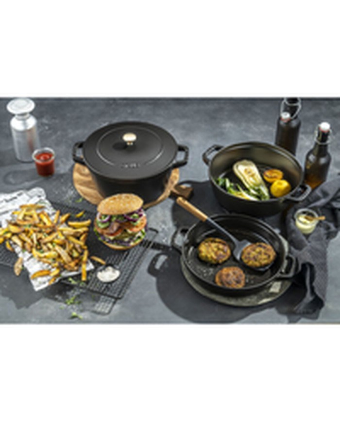 Pentola Zwilling La Cocotte Nero Ferro Fuso 1 Pezzi Ø 24 cm 1 kg 4,2 L (1 Unità)