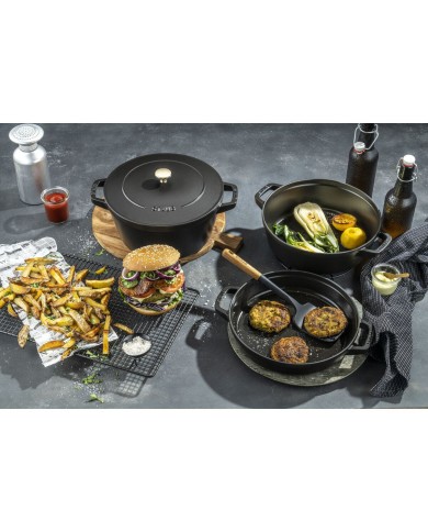 Pentola Zwilling La Cocotte Nero Ferro Fuso 1 Pezzi Ø 24 cm 1 kg 4,2 L (1 Unità)
