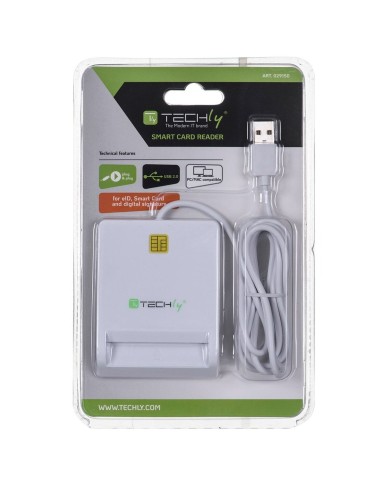 Lettore di Schede Techly Compact Smart