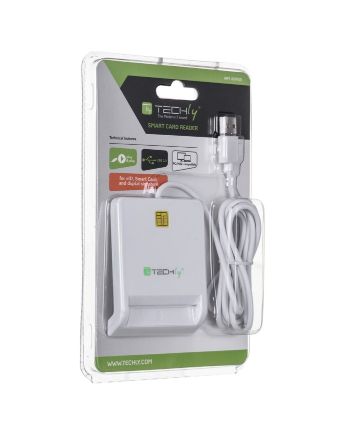 Lettore di Schede Techly Compact Smart Lettore di Schede Techly Compact Smart