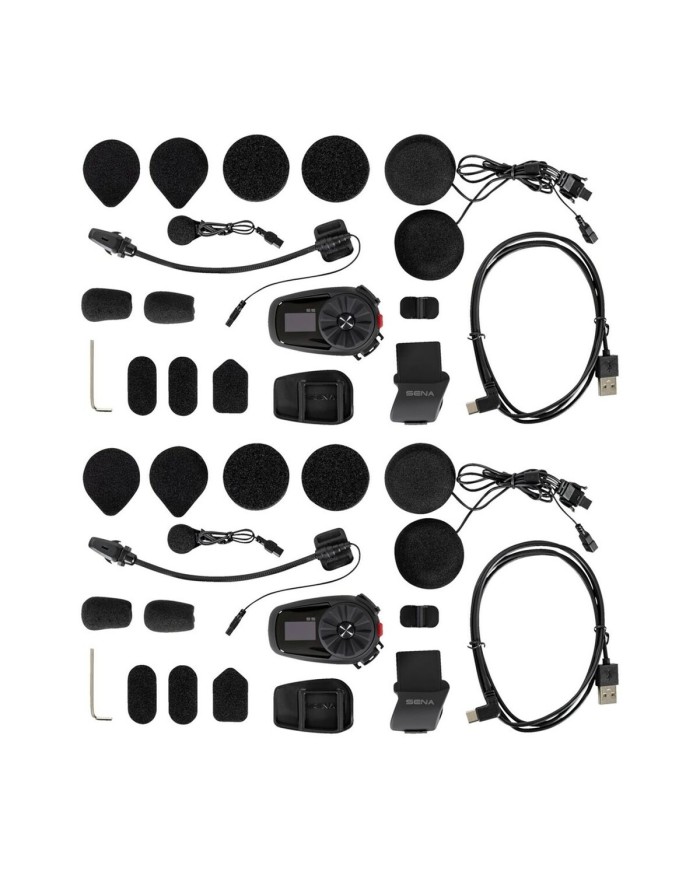 Vivavoce Bluetooth Sena 5S-10D 2 Pezzi Vivavoce Bluetooth Sena 5S-10D 2 Pezzi