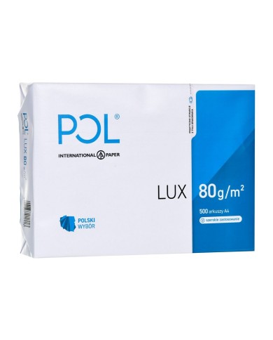 Carta per Stampare POL International Paper Lux Bianco A4 500 Fogli