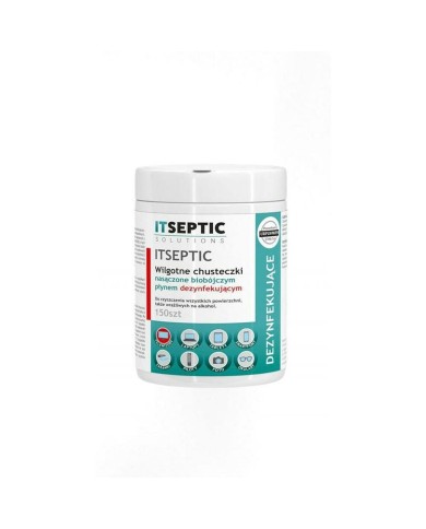 Salviette Disinfettanti per Dispositivi Elettronici Itseptic RE02609 Bianco Salviette Disinfettanti per Dispositivi Elettronici Itseptic RE02609 Bianco