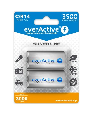 Batterie EverActive R14/C 1,2 V Batterie EverActive R14/C 1,2 V