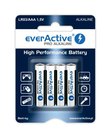 Batterie EverActive LR64BLPA 1,5 V (4 Unità) Batterie EverActive LR64BLPA 1,5 V (4 Unità)