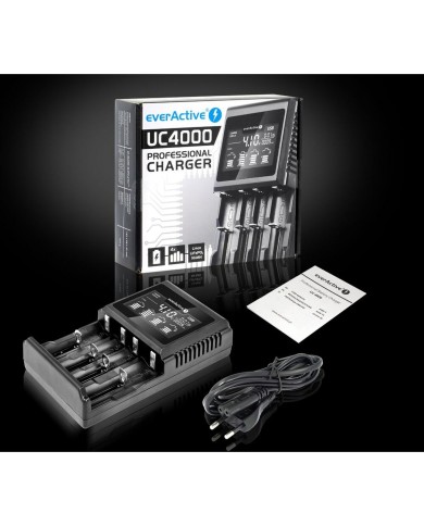 Caricabatterie EverActive UC-4000 Caricabatterie EverActive UC-4000