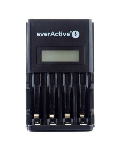 Caricabatterie EverActive NC450B Batterie x 4 Caricabatterie EverActive NC450B Batterie x 4