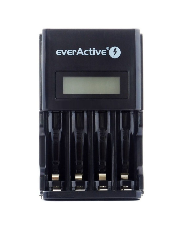 Caricabatterie EverActive NC450B Batterie x 4 Caricabatterie EverActive NC450B Batterie x 4