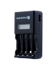 Caricabatterie EverActive NC450B Batterie x 4 Caricabatterie EverActive NC450B Batterie x 4