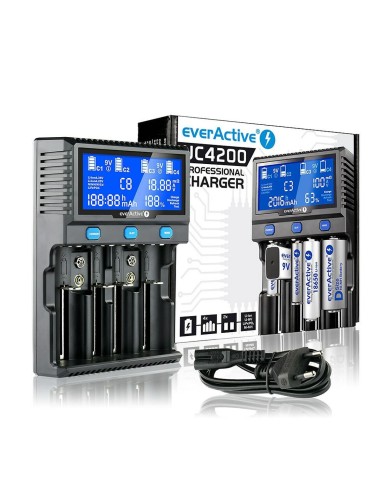 Caricabatterie EverActive UC-4200 Caricabatterie EverActive UC-4200