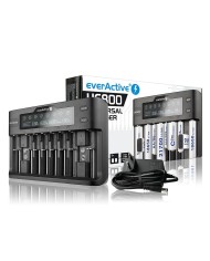 Caricatore portatile EverActive UC-800 Nero 2000 mAh 1000 mAh
