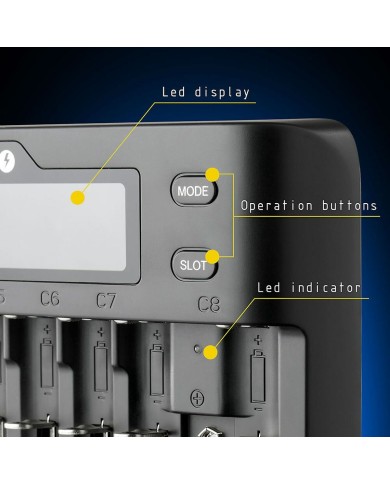 Caricatore portatile EverActive UC-800 Nero 2000 mAh 1000 mAh Caricatore portatile EverActive UC-800 Nero 2000 mAh 1000 mAh