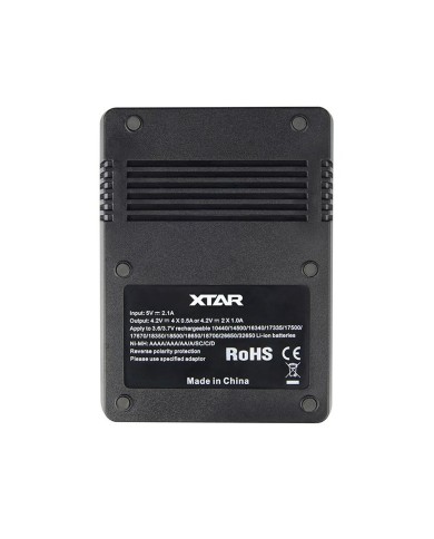 Caricabatterie Xtar VC4 Batterie x 4 Caricabatterie Xtar VC4 Batterie x 4
